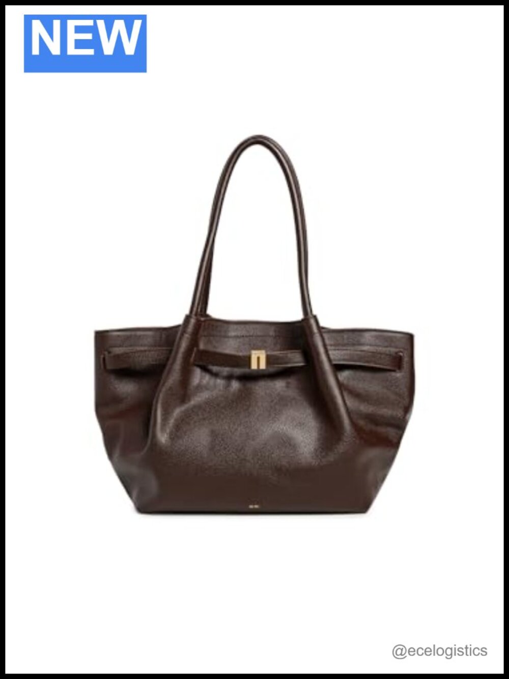 Faux Leather Medium Tote Bag Shoulder Crossbody